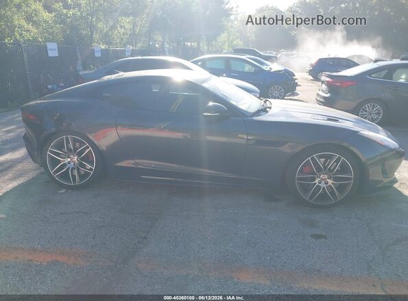 SAJWJ6DL5HMK35935 2017 JAGUAR F-TYPE Gray უკანა სალონის ხედი