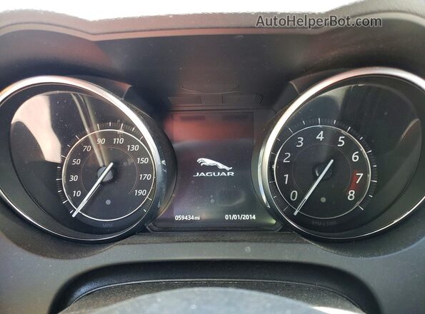 SAJWJ6FV2G8K31668 2016 JAGUAR F-TYPE Black ხელსაწყოთა პანელის ხედი