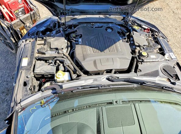 SAJWJ6FV2G8K31668 2016 JAGUAR F-TYPE Black უკანა სალონის ხედი