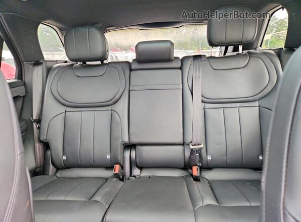 SAL1L9FU1SA439515 2025 LAND ROVER RANGE Gray Widok tylnych siedzeń