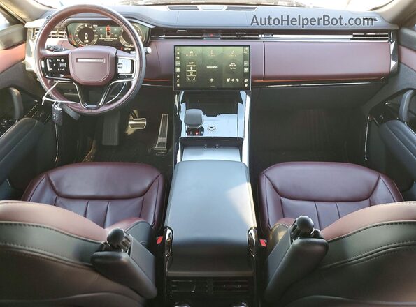 SAL1L9FU4RA199290 2024 LAND ROVER RANGE Gray Առջևի վահանակի տեսք