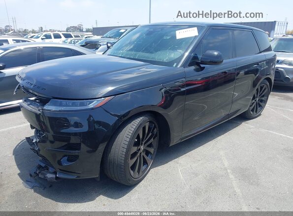 SAL1L9FU6SA474213 2025 LAND ROVER RANGE ROVER SPORT Black Vista tres cuartos delantera izquierda