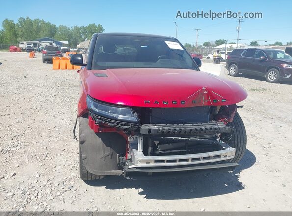 SAL1L9FU7SA450387 2025 LAND ROVER RANGE ROVER SPORT Red Սալոնի հետևի տեսք