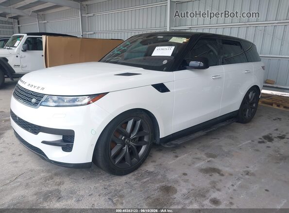 SAL1P9EU2PA154450 2023 LAND ROVER RANGE ROVER SPORT White Vista tres cuartos delantera izquierda