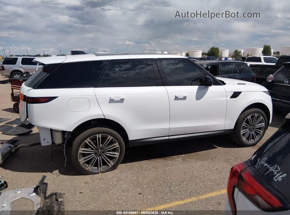SAL1P9EU2RA420780 2024 LAND ROVER RANGE ROVER SPORT White 360 interior view