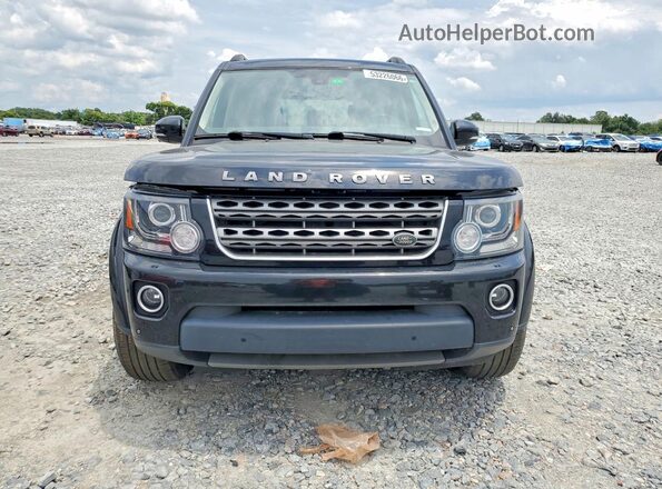 SALAG2V60GA824604 2016 LAND ROVER LR4 Black Vista frontal