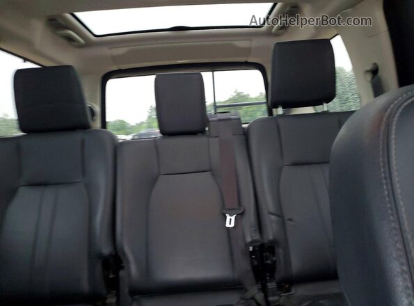 SALAG2V61GA794206 2016 LAND ROVER LR4 White უკანა სავარძლების ხედი