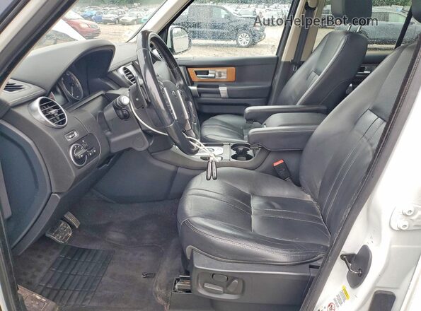 SALAG2V61GA794206 2016 LAND ROVER LR4 White წინა სალონის ხედი