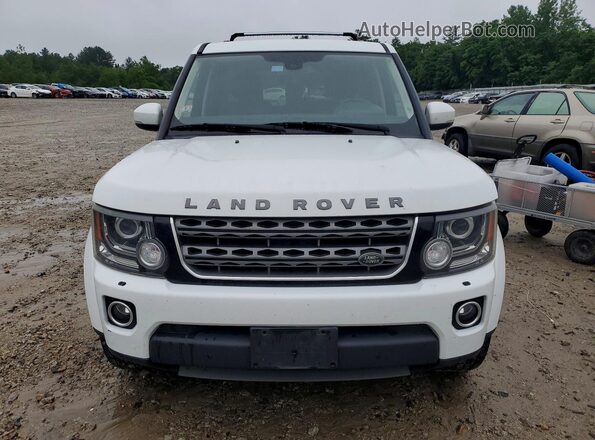 SALAG2V61GA794206 2016 LAND ROVER LR4 White წინა ხედი