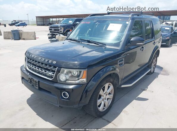 SALAG2V62GA789709 2016 LAND ROVER LR4 Black Vista tres cuartos delantera izquierda