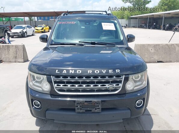 SALAG2V62GA789709 2016 LAND ROVER LR4 Black Vista del cuadro de instrumentos