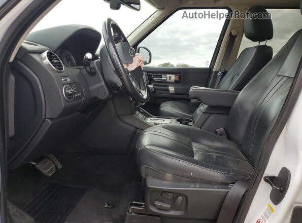 SALAG2V62GA829299 2016 LAND ROVER LR4 White წინა სალონის ხედი