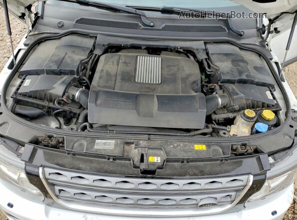 SALAG2V62GA829299 2016 LAND ROVER LR4 White ძრავის განყოფილების ხედი