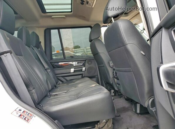 SALAG2V62GA829299 2016 LAND ROVER LR4 White უკანა სალონის ხედი