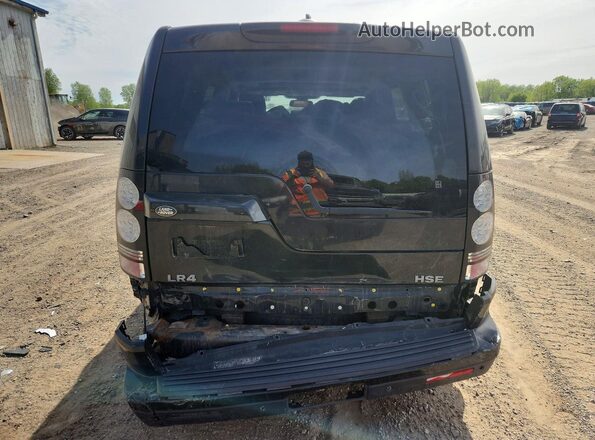 SALAG2V63GA805710 2016 LAND ROVER LR4 Black Вид ззаду