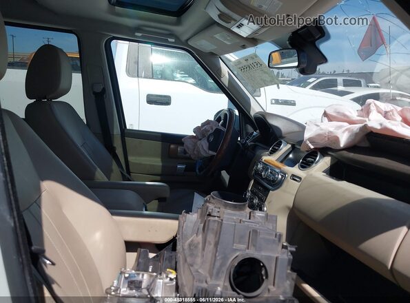 SALAG2V63GA813046 2016 LAND ROVER LR4 White წინა სალონის ხედი