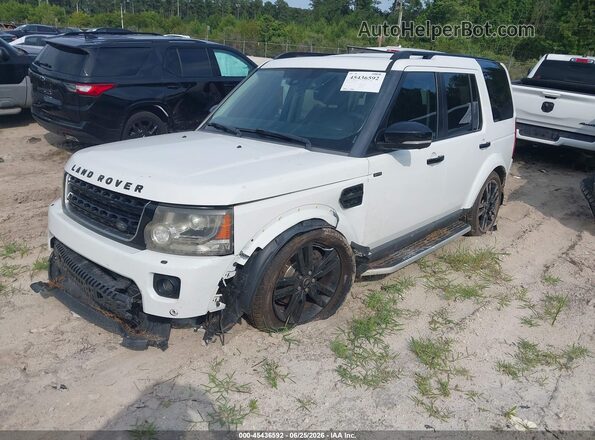 SALAG2V64GA810642 2016 LAND ROVER LR4 White Vista tres cuartos delantera izquierda