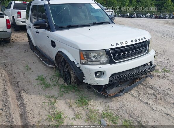SALAG2V64GA810642 2016 LAND ROVER LR4 White Vista frontal