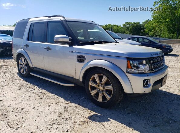SALAG2V67GA830433 2016 LAND ROVER LR4 Silver Delantero derecho