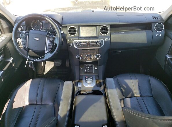 SALAG2V67GA830433 2016 LAND ROVER LR4 Silver Vista del salpicadero