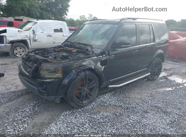 SALAG2V67GA831016 2016 LAND ROVER LR4 Black წინა მარცხენა ხედი სამი მეოთხედიდან