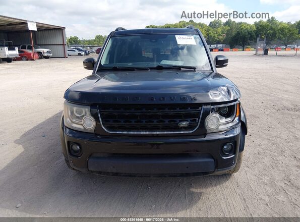 SALAG2V68GA801510 2016 LAND ROVER LR4 Black Front view