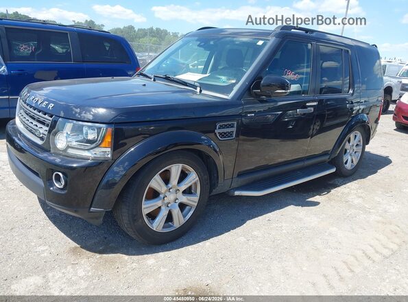 SALAG2V69GA805016 2016 LAND ROVER LR4 Black Передня ліва чверть