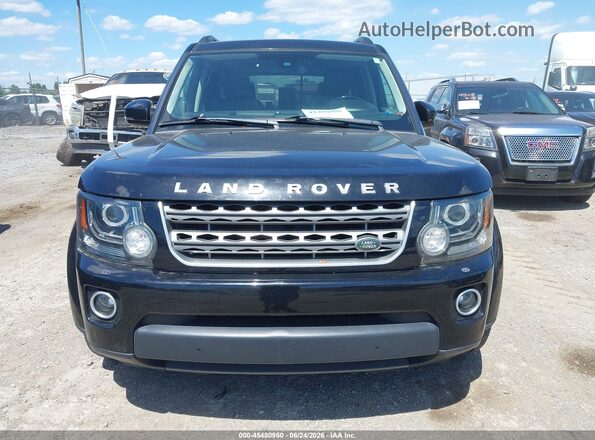 SALAG2V69GA805016 2016 LAND ROVER LR4 Black Вид щитка приладів