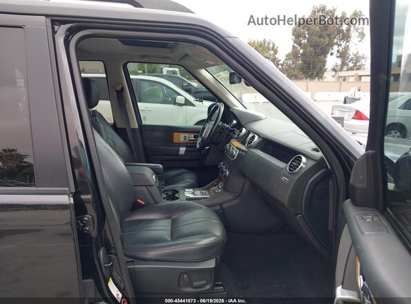 SALAG2V6XGA827199 2016 LAND ROVER LR4 Black Front interior view
