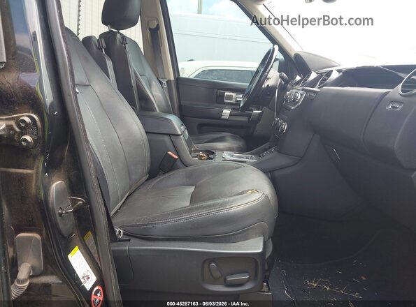 SALAK2V64GA819856 2016 LAND ROVER LR4 Black Вид салону спереду