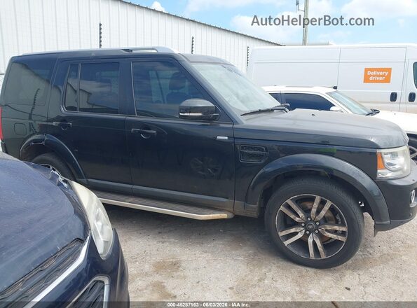 SALAK2V64GA819856 2016 LAND ROVER LR4 Black Вид задньої частини салону
