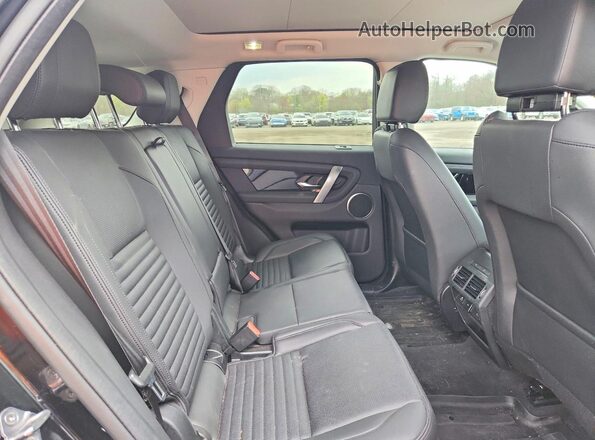 SALCJ2FX1PH322726 2023 LAND ROVER DISCOVERY Black უკანა სალონის ხედი