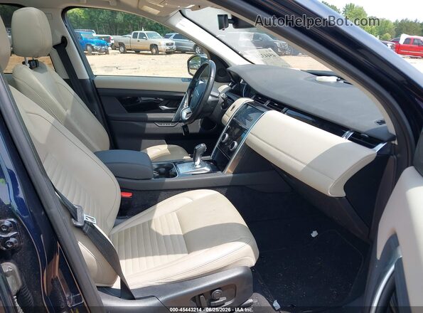 SALCJ2FX2LH881616 2020 LAND ROVER DISCOVERY SPORT Dark Blue Widok wnętrza z przodu