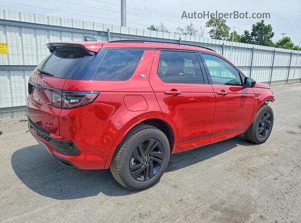SALCJ2FX5SH365023 2025 LAND ROVER DISCOVERY Red Rear right