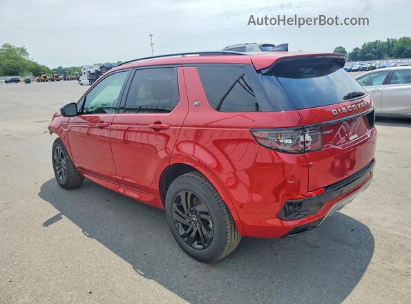 SALCJ2FX5SH365023 2025 LAND ROVER DISCOVERY Red Rear left