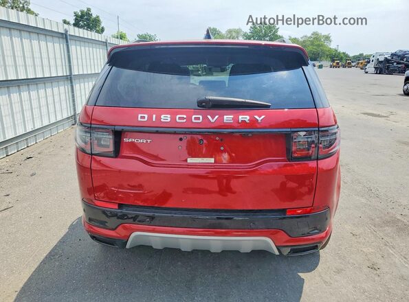 SALCJ2FX5SH365023 2025 LAND ROVER DISCOVERY Red Rear view