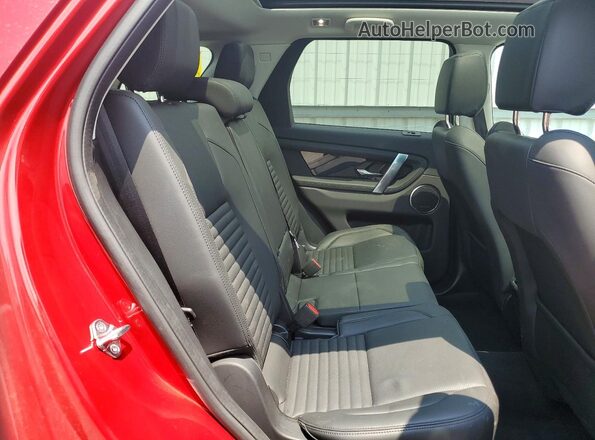 SALCJ2FX5SH365023 2025 LAND ROVER DISCOVERY Red Rear seats view