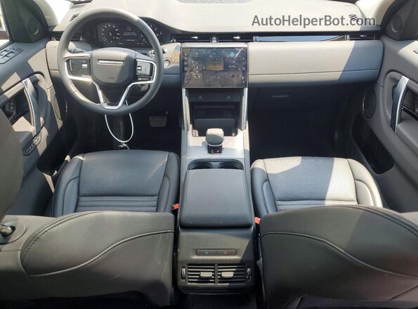 SALCJ2FX5SH365023 2025 LAND ROVER DISCOVERY Red Dashboard view