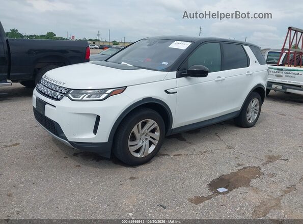 SALCJ2FX6LH836341 2020 LAND ROVER DISCOVERY SPORT White Vista tres cuartos delantera izquierda