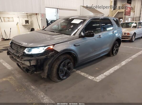 SALCJ2FX7LH852192 2020 LAND ROVER DISCOVERY SPORT Gray Vista tres cuartos delantera izquierda
