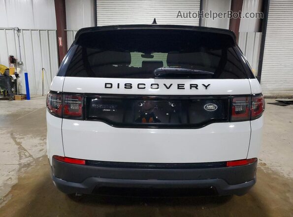 SALCJ2FX7LH879019 2020 LAND ROVER DISCOVERY White Widok z tyłu