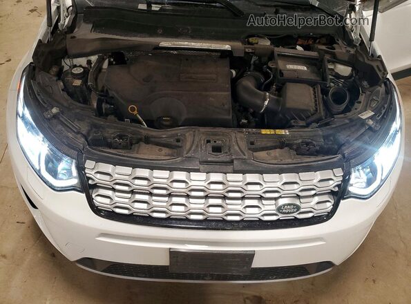 SALCJ2FX8LH834929 2020 LAND ROVER DISCOVERY White Engine compartment view