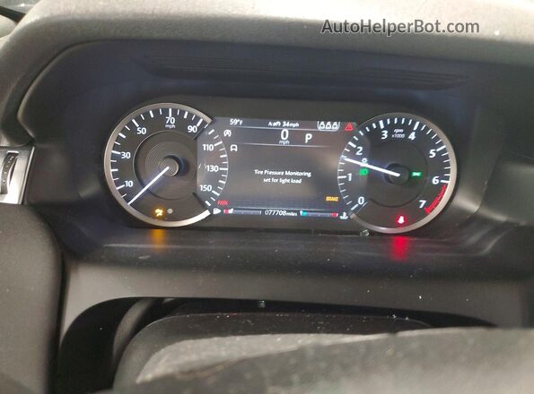 SALCJ2FX8LH834929 2020 LAND ROVER DISCOVERY White Instrument cluster view