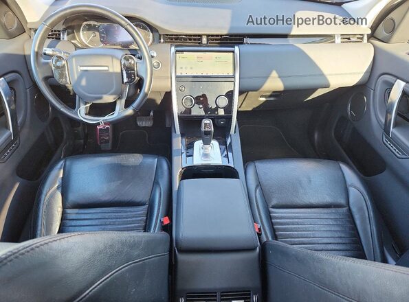 SALCJ2FX9LH870919 2020 LAND ROVER DISCOVERY Silver Առջևի վահանակի տեսք