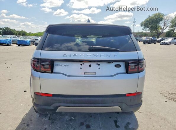 SALCJ2FXXLH858035 2020 LAND ROVER DISCOVERY Silver Widok z tyłu