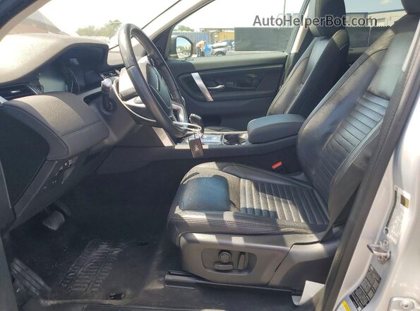 SALCJ2FXXLH858035 2020 LAND ROVER DISCOVERY Silver Widok wnętrza z przodu
