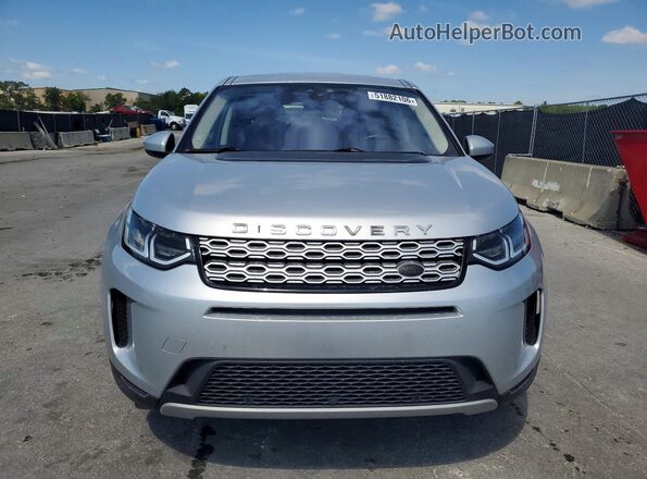 SALCJ2FXXLH858035 2020 LAND ROVER DISCOVERY Silver Widok z przodu
