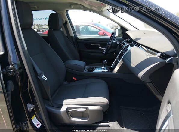 SALCK2FX5LH834674 2020 LAND ROVER DISCOVERY SPORT Black წინა სალონის ხედი