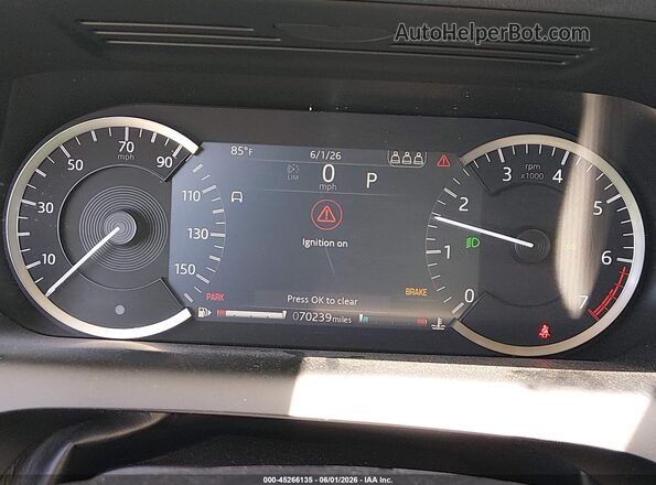 SALCK2FX5LH834674 2020 LAND ROVER DISCOVERY SPORT Black უკანა სავარძლების ხედი
