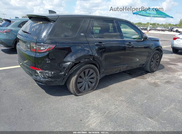 SALCL2FX3LH856430 2020 LAND ROVER DISCOVERY SPORT Black Հետևի աջ